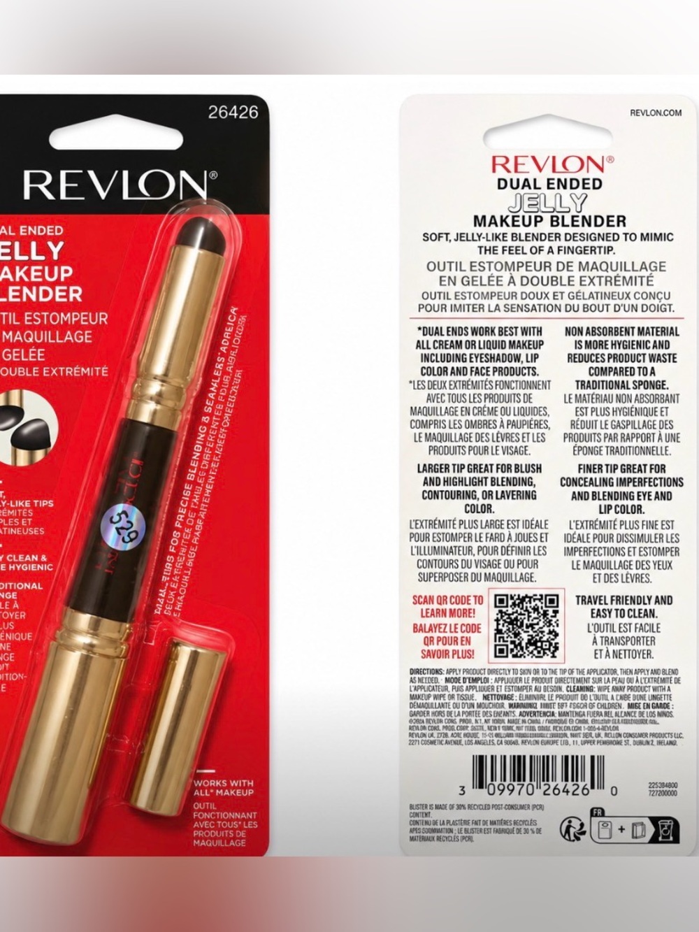 Revlon Dual Ended Jelly Makeup Blender New Sealed